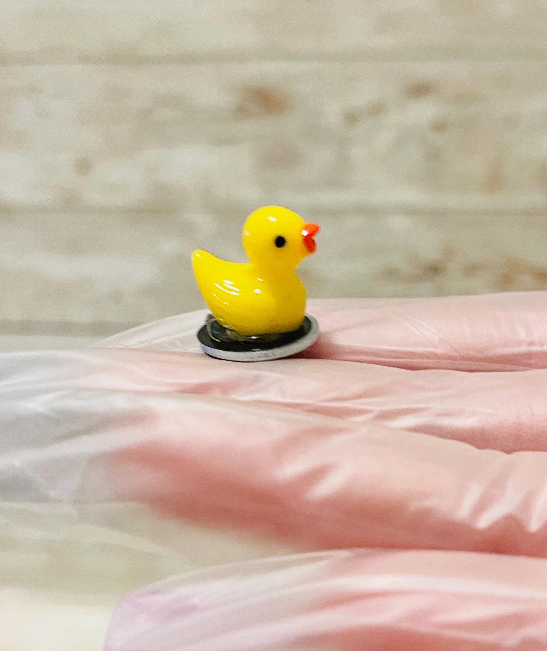 Fichas Magneticas de Patitos con Pala Magnetica Resin Filler Cards Duckies Chips with Magnetic Wand for Bingo by Chica Mexico