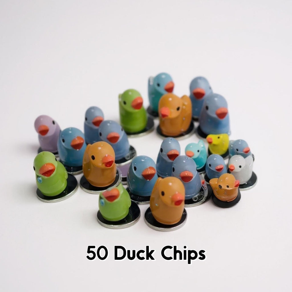 50 Fichas Luminosas Magneticas Para Bingo con Pala Magnetica 50 Luminous Resin Chips & Wand for Bingo by Chica Mexico