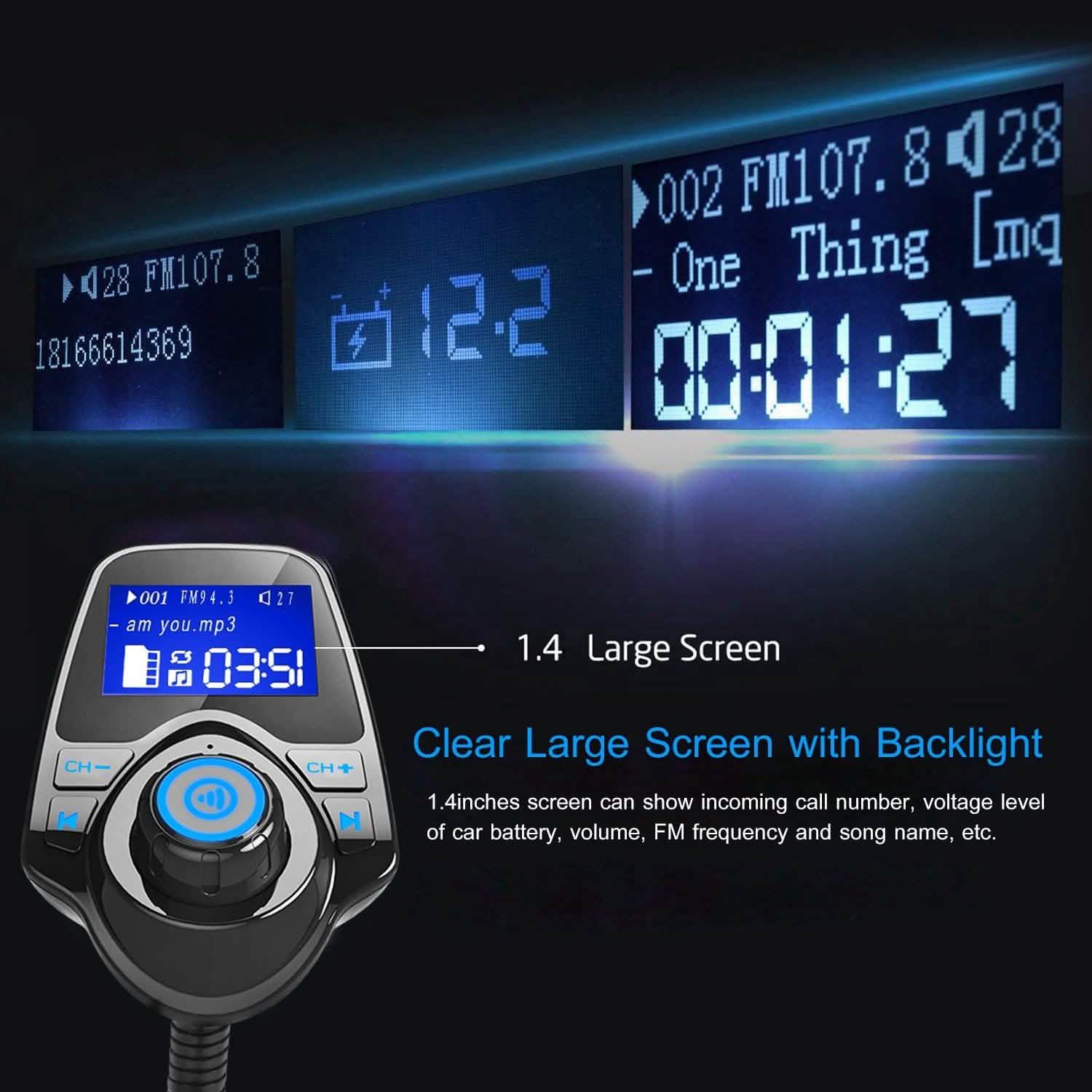 iMounTek Car Wireless FM Transmitter by DailySale