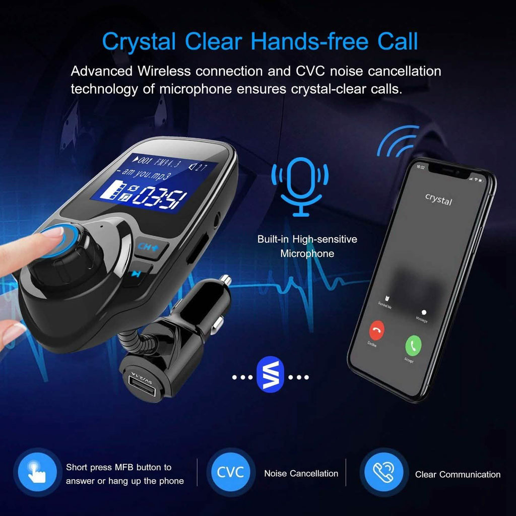 iMounTek Car Wireless FM Transmitter by DailySale