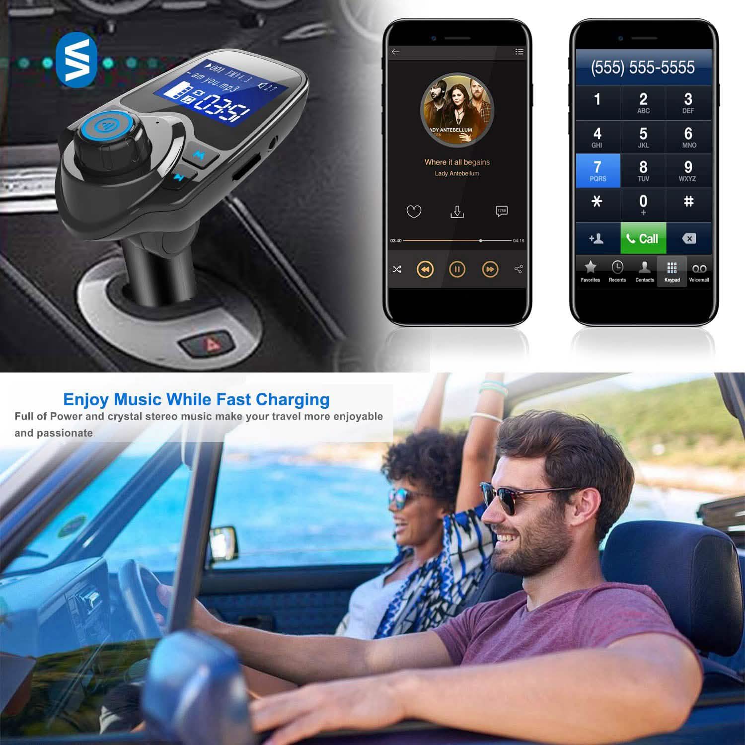 iMounTek Car Wireless FM Transmitter by DailySale