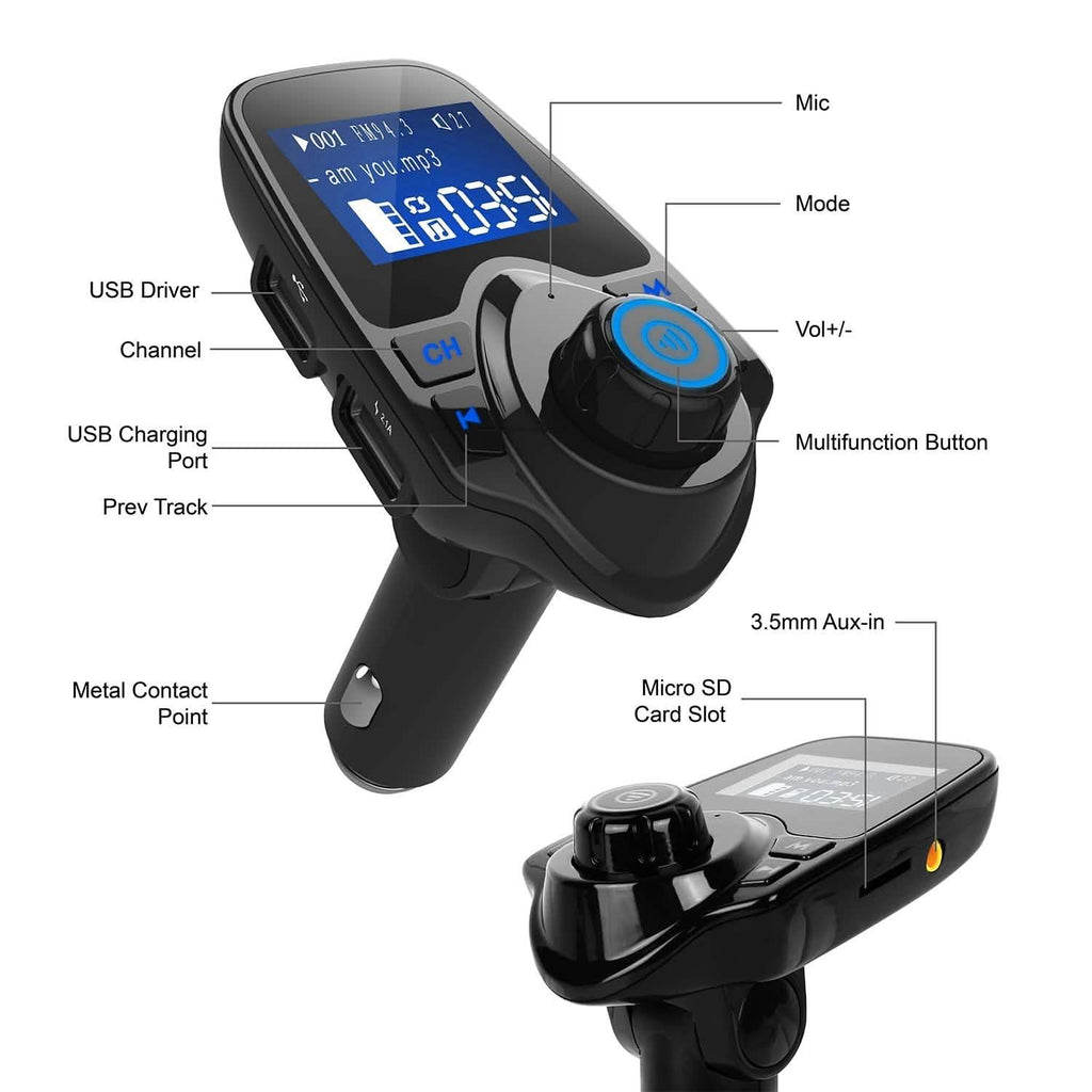 iMounTek Car Wireless FM Transmitter by DailySale