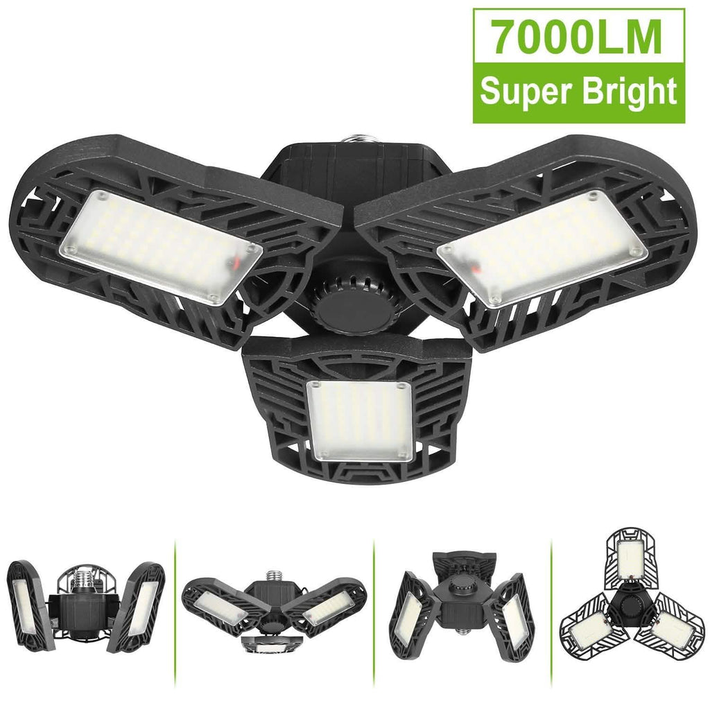 iMounTEK E26 /E27 80W 7000LM 6500K LED Garage Ceiling Light by DailySale