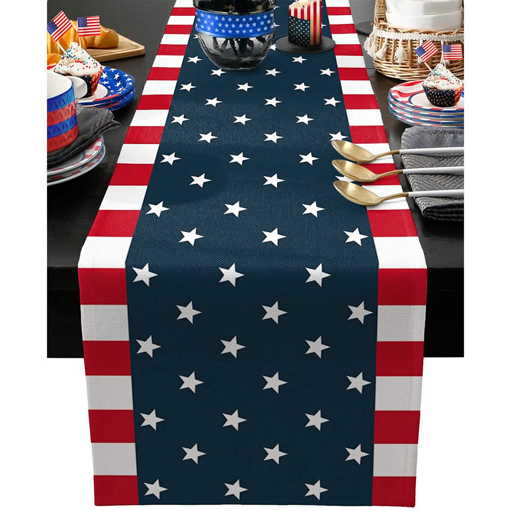 Independence Day 4th of July Table Runner Dresser Scarves by DailySale