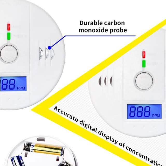 Independent Carbon Monoxide Sensor Detector Alarm by DailySale