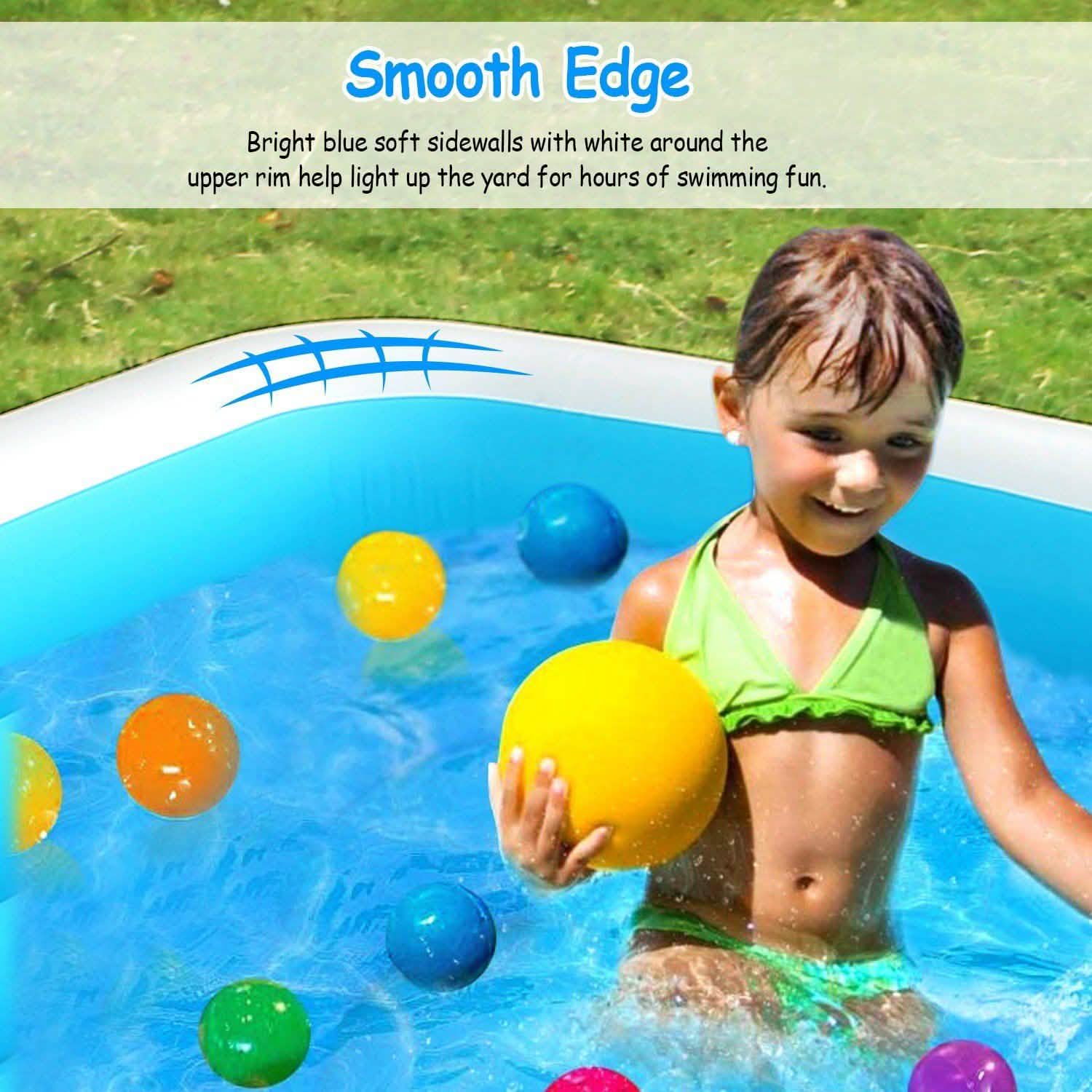 Inflatable Swimming Pool by DailySale
