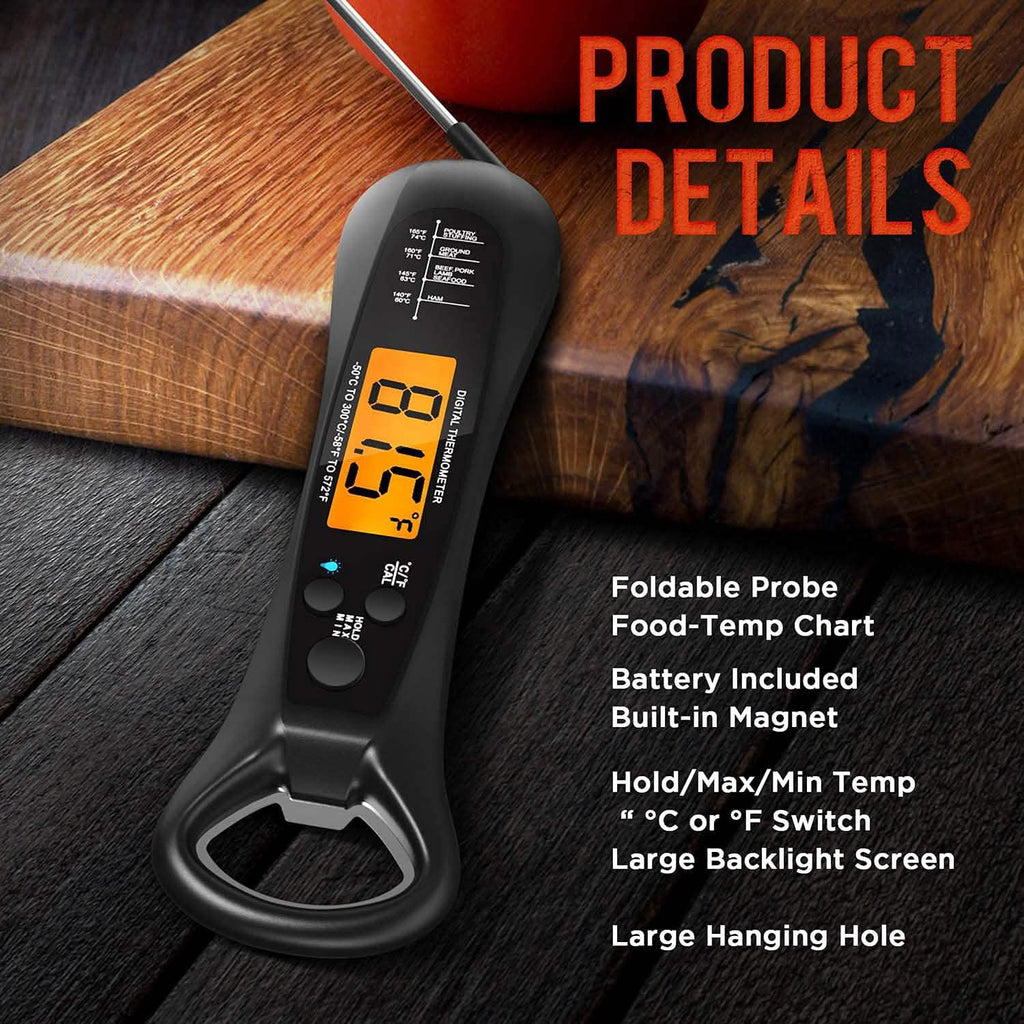 Instant Read Meat Thermometer for Cooking by DailySale