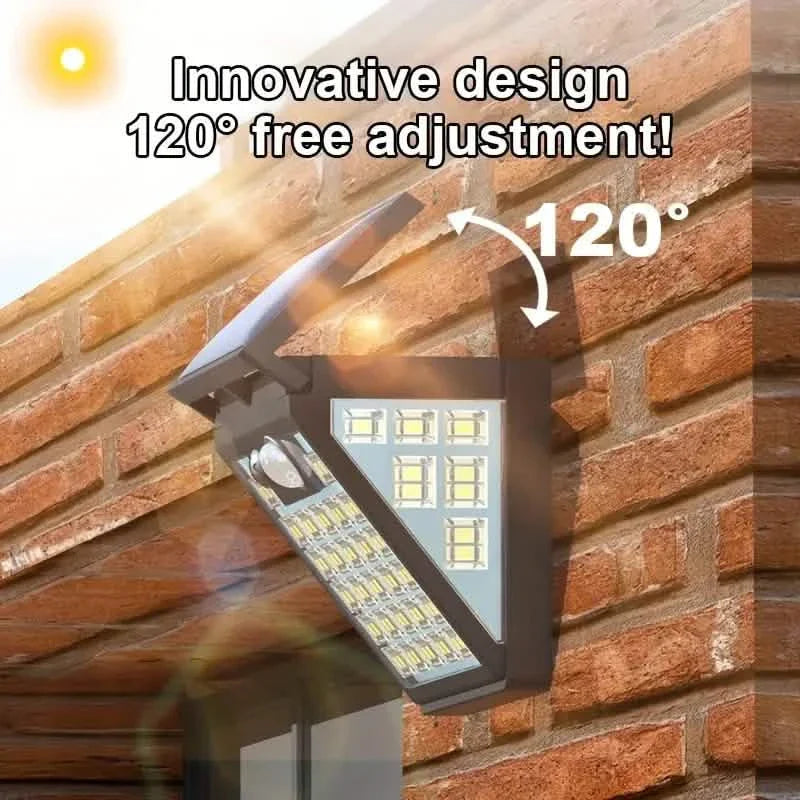 IP65 Solar Powered Street Light Dusk To Dawn With Motion Sensor by DailySale