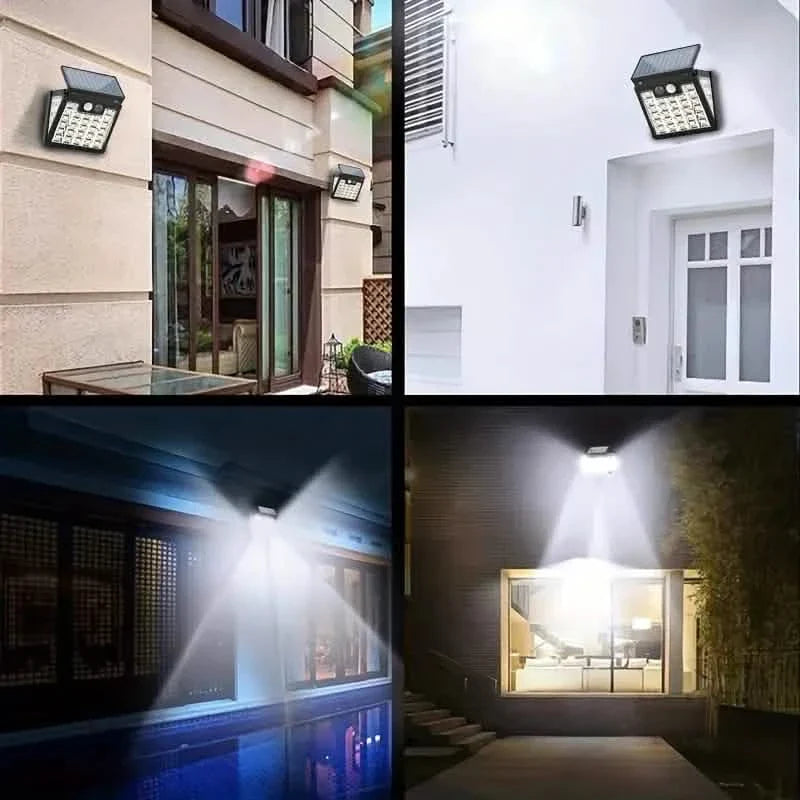 IP65 Solar Powered Street Light Dusk To Dawn With Motion Sensor by DailySale