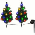 IP65 Waterproof Solar Powered Prelit Small Christmas Tree by DailySale