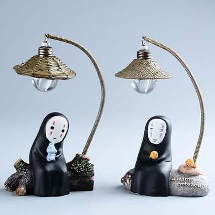 Japanese Kaonashi No Face LED Night Light Figure by DailySale