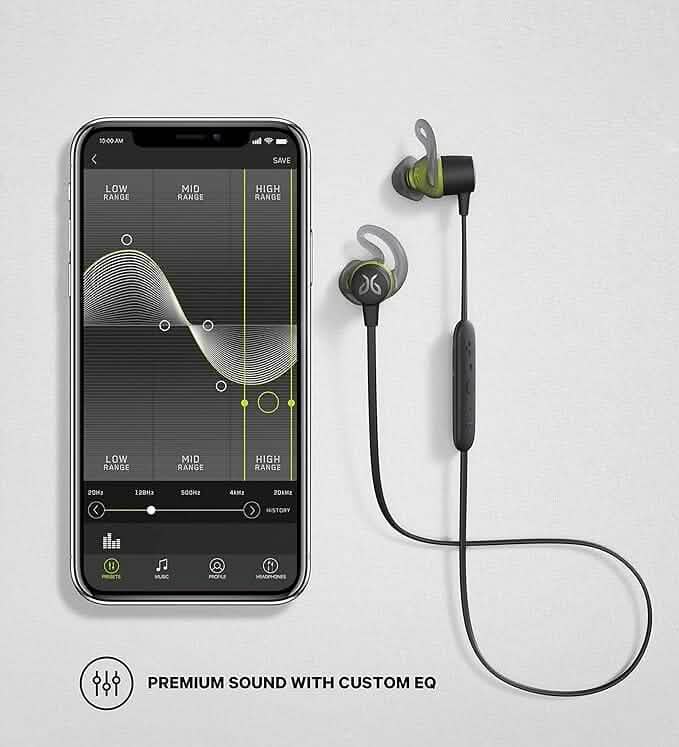 Jaybird Tarah Bluetooth Wireless Sport Headphones– Black Metallic/Flash (Refurbished) by DailySale