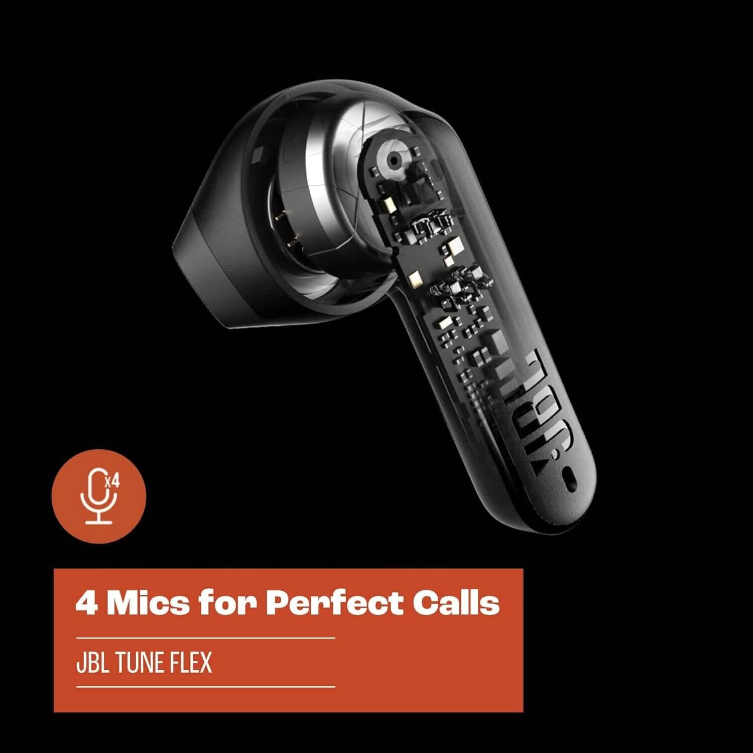 JBL Tune Flex - True Wireless Noise Cancelling Earbuds (New Open-Box) by DailySale