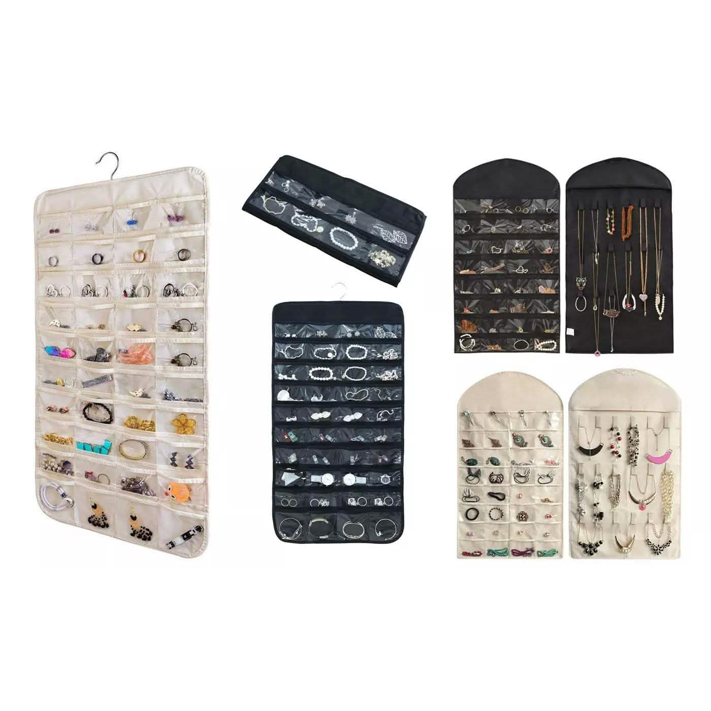 Jewelry Earrings Brooch Closet Hanging Storage Organizer Bag by DailySale