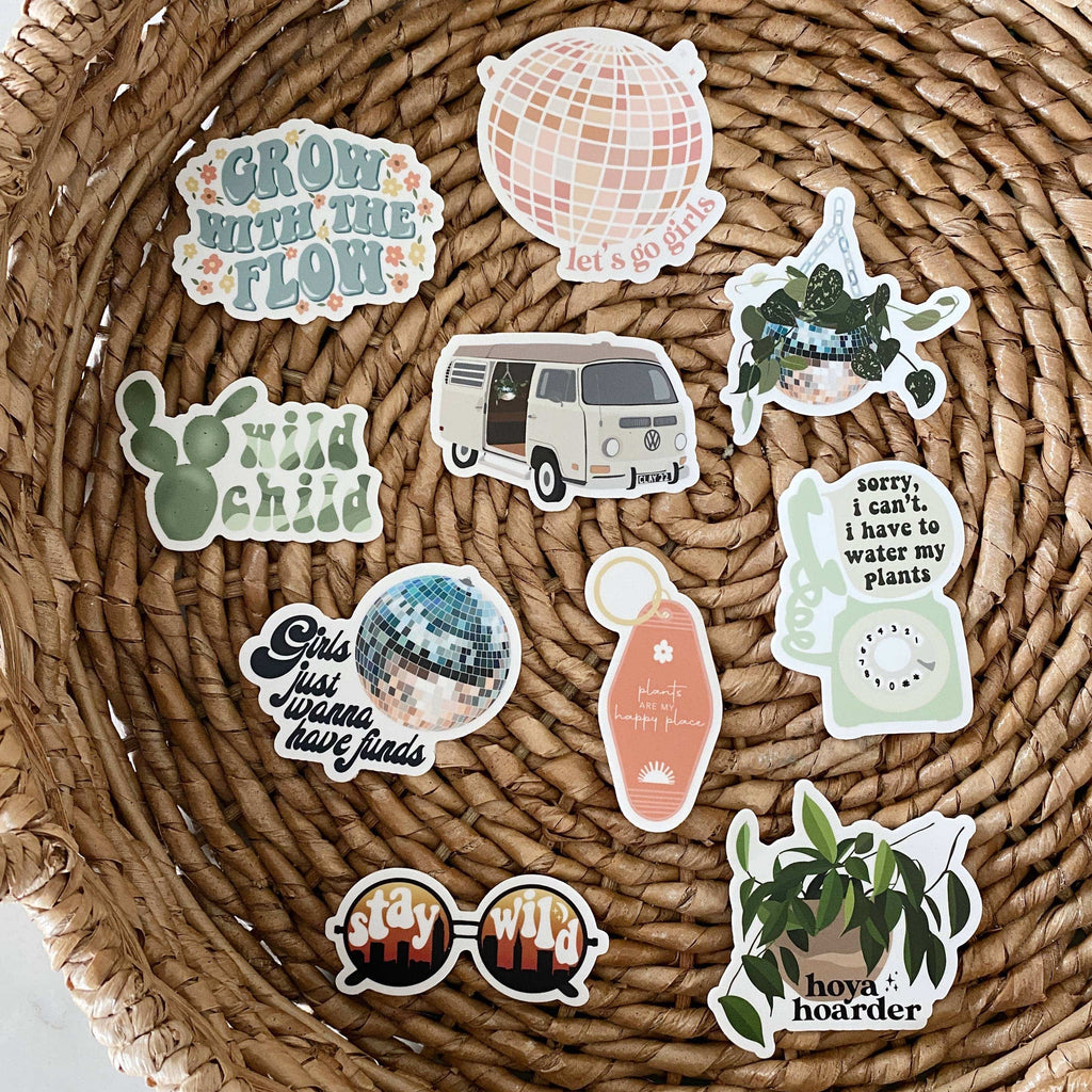 Wild Child Prickly Pear Sticker