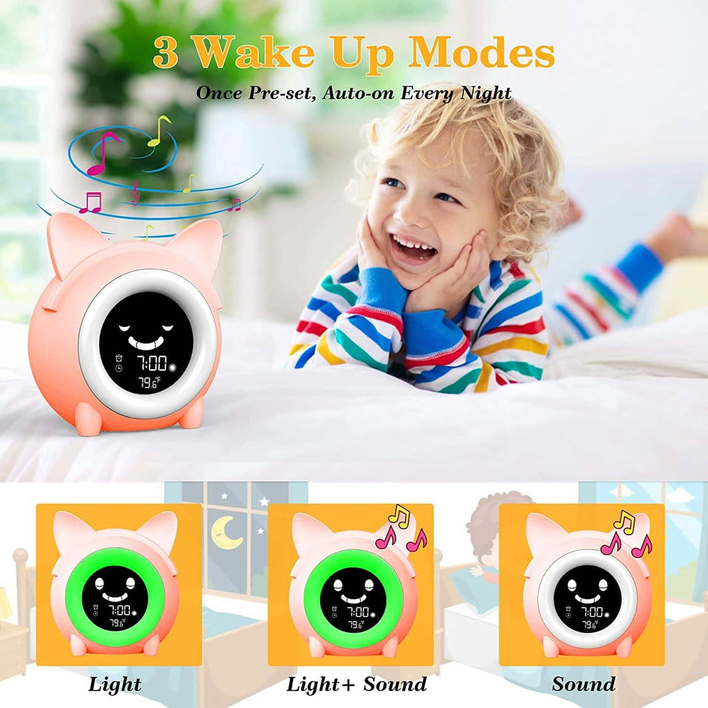 Kids Digital Alarm Clock with Night Light by DailySale