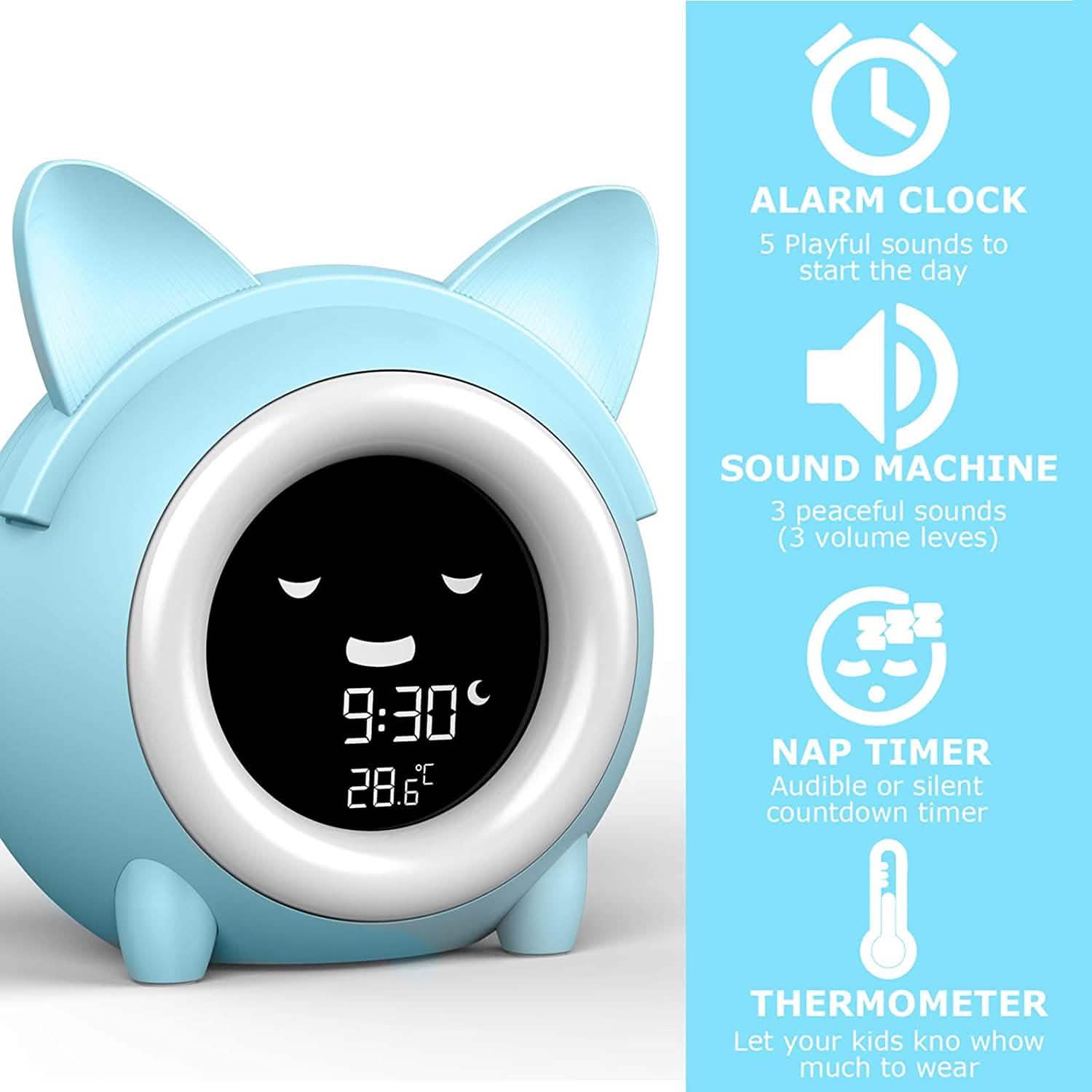 Kids Digital Alarm Clock with Night Light by DailySale