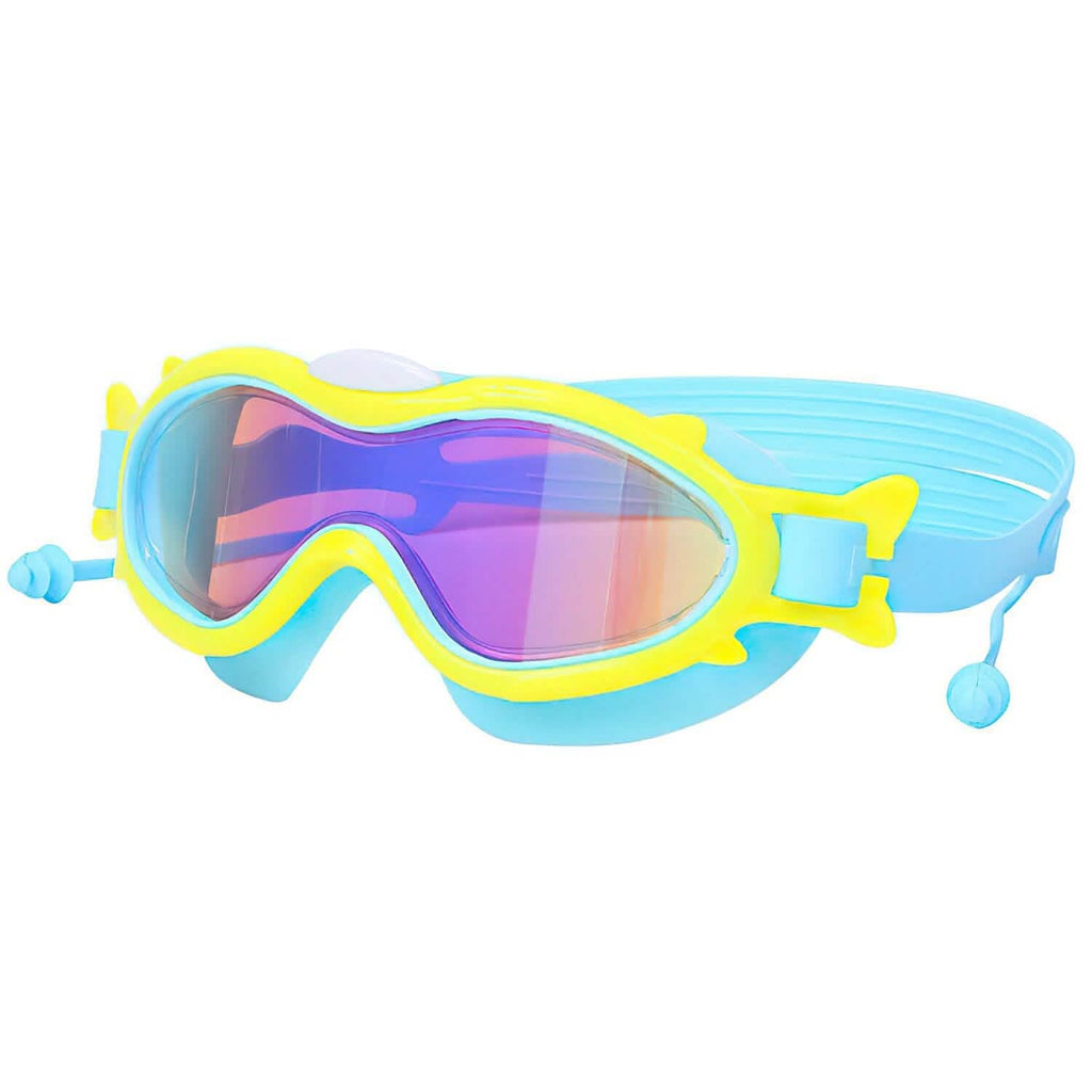 Kids Swim Goggles with Ear Plugs UV Protection Anti-Fog Leak Proof by DailySale