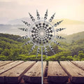 Kinetic Wind Sculptures & Spinners 3D Wind Spinner Wind Powered Wind Art by DailySale