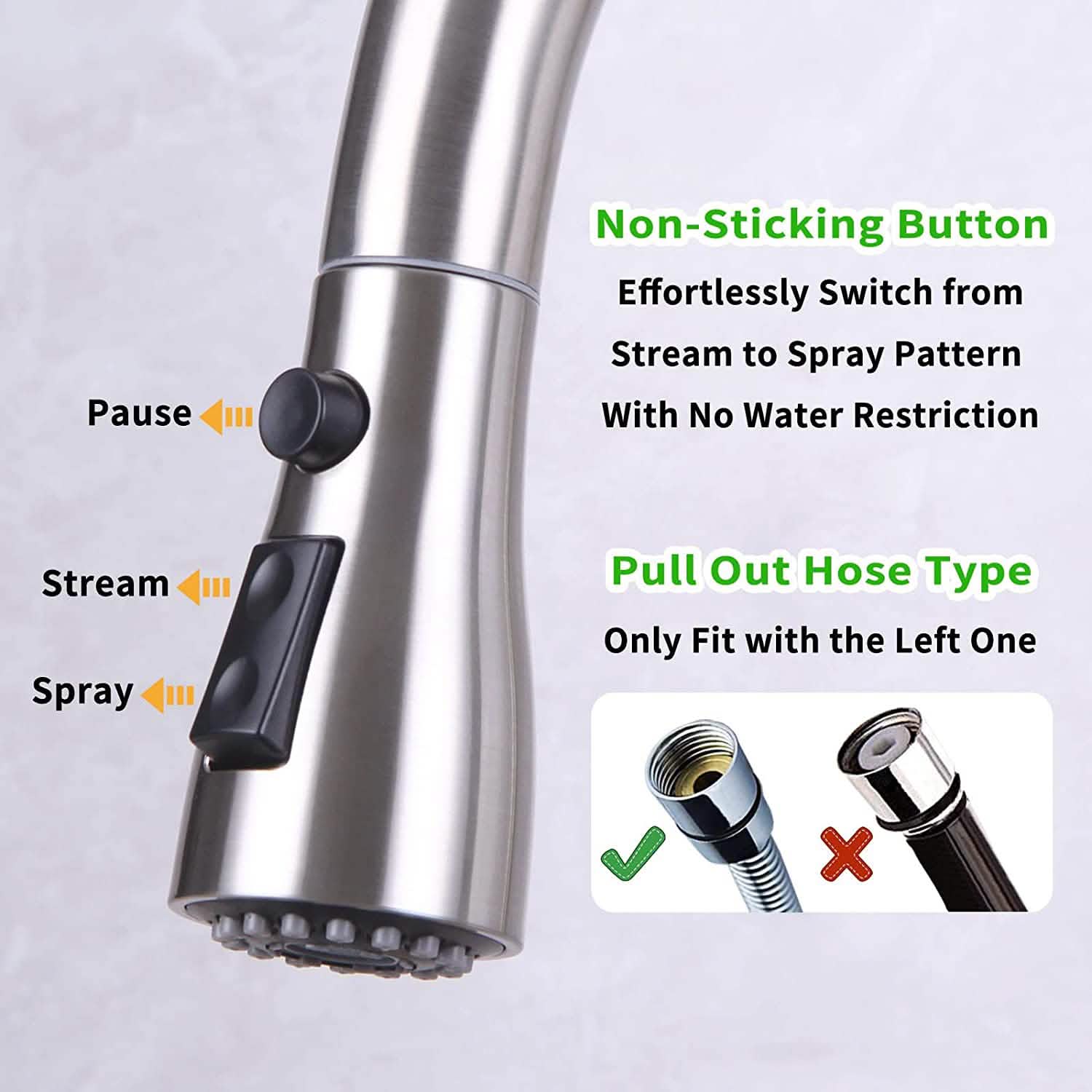 Kitchen Faucet Head Replacement by DailySale