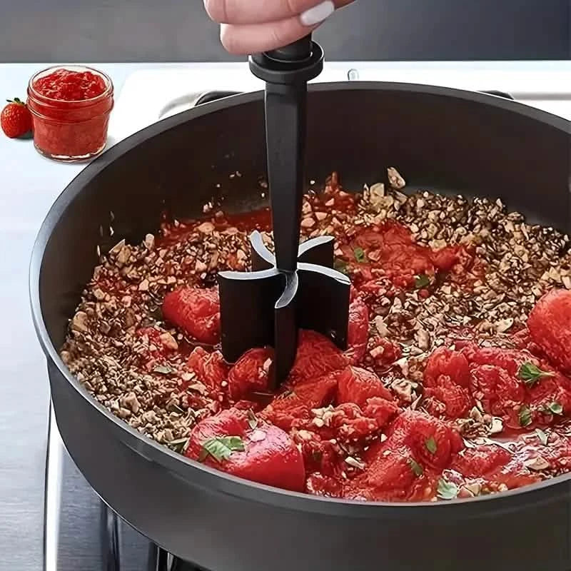 Kitchen Meat Chopper Ground Beef Masher Utensil Heat Resistant Non-Stick by DailySale
