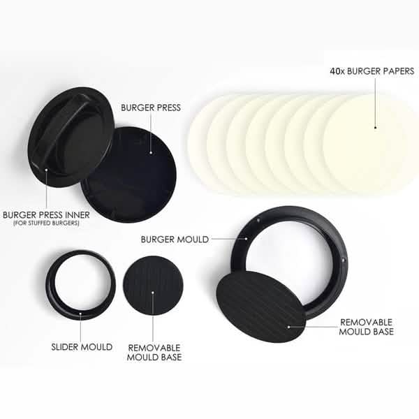 Kitchen Round Burger Press Tool by DailySale