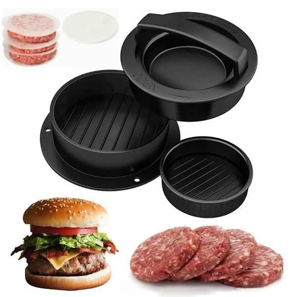 Kitchen Round Burger Press Tool by DailySale