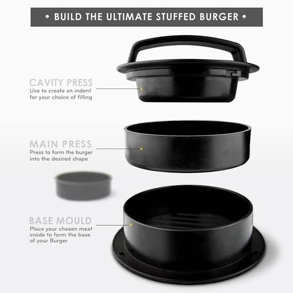Kitchen Round Burger Press Tool by DailySale