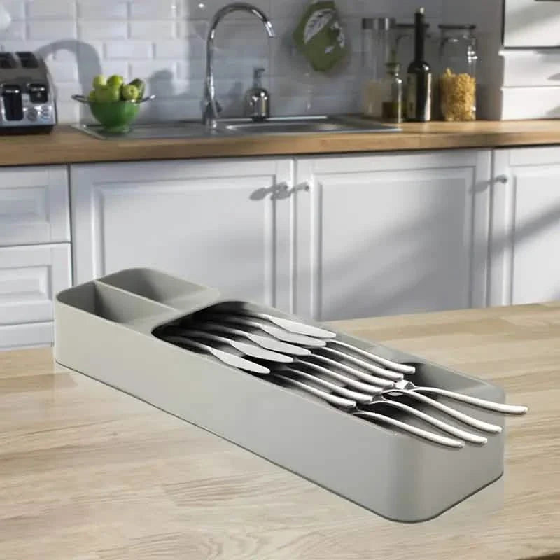 Kitchen Tableware Drawer Spoon Storage Box by DailySale