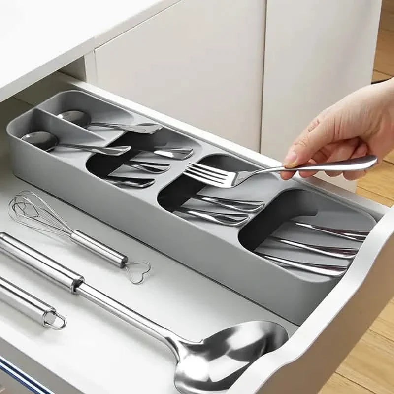 Kitchen Tableware Drawer Spoon Storage Box by DailySale