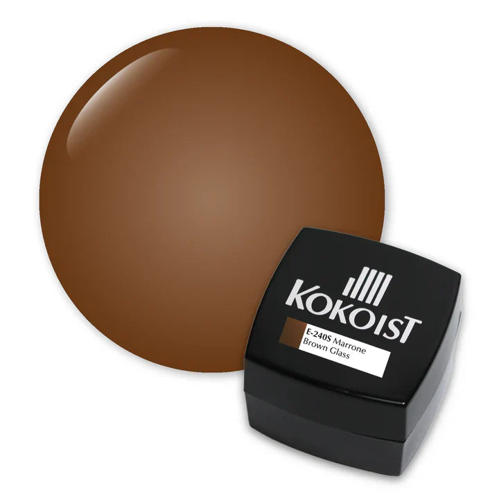 Kokoist - E-240S Marrone Brown Glass - Goddess Imports Marketplace