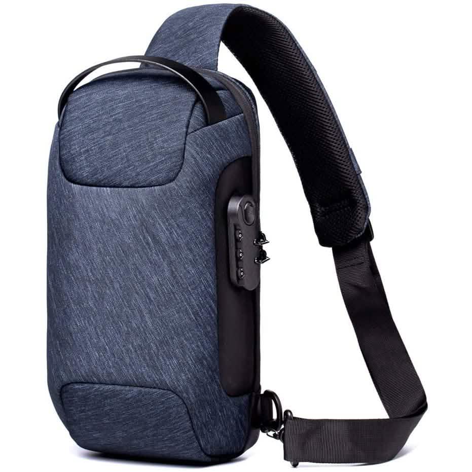 KPYWZER Anti-theft Sling Backpack with USB Charging Port by DailySale