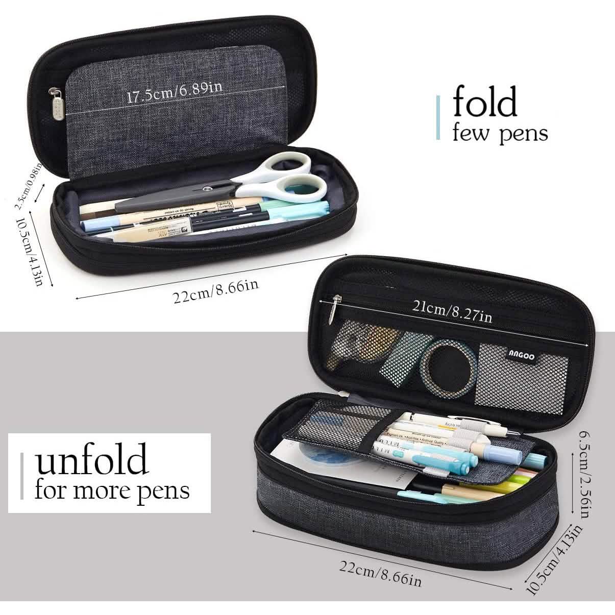 Large Capacity Pencil Case Storage Bag by DailySale