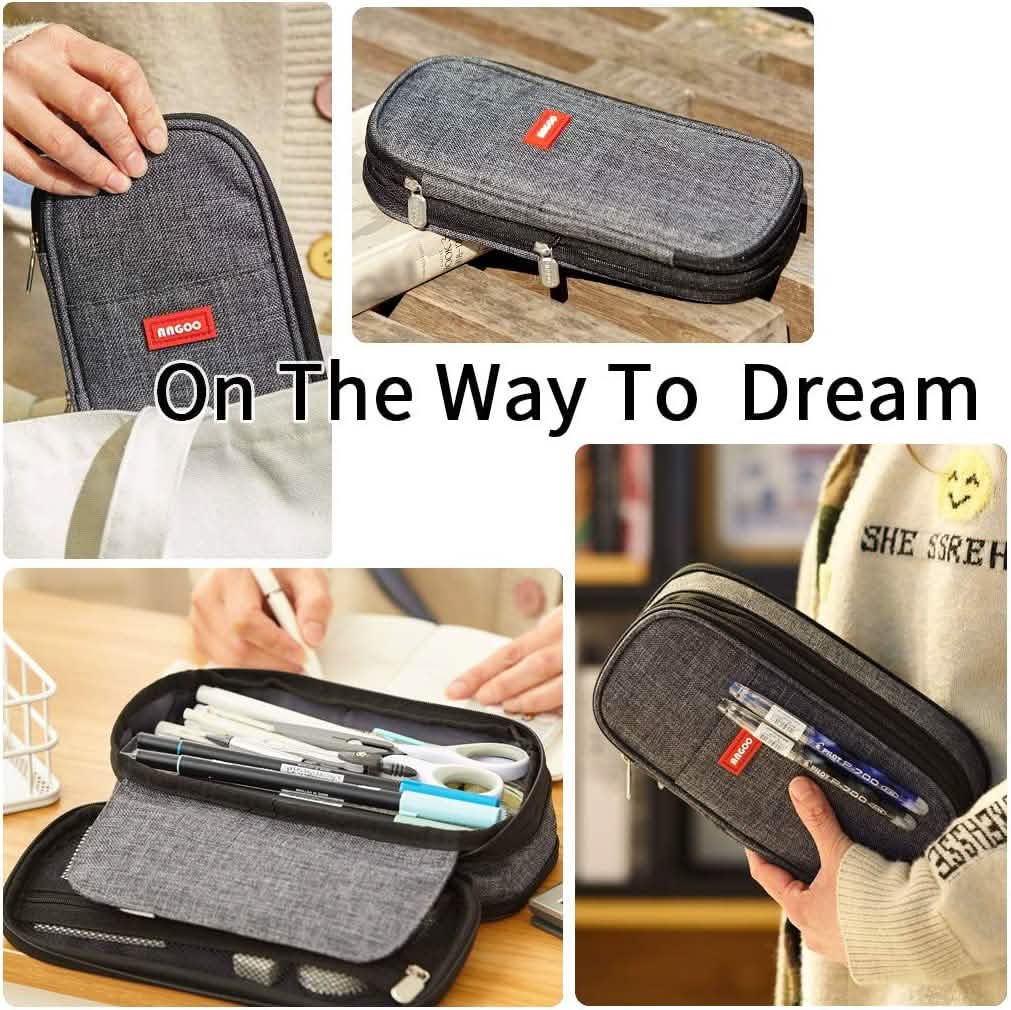 Large Capacity Pencil Case Storage Bag by DailySale