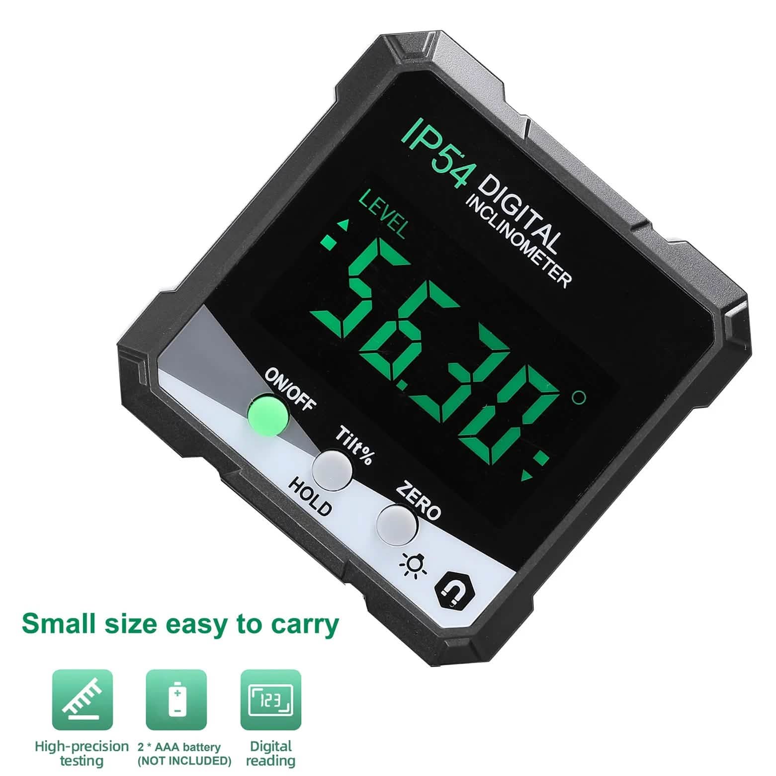 LCD Backlight Digital Protractor by DailySale