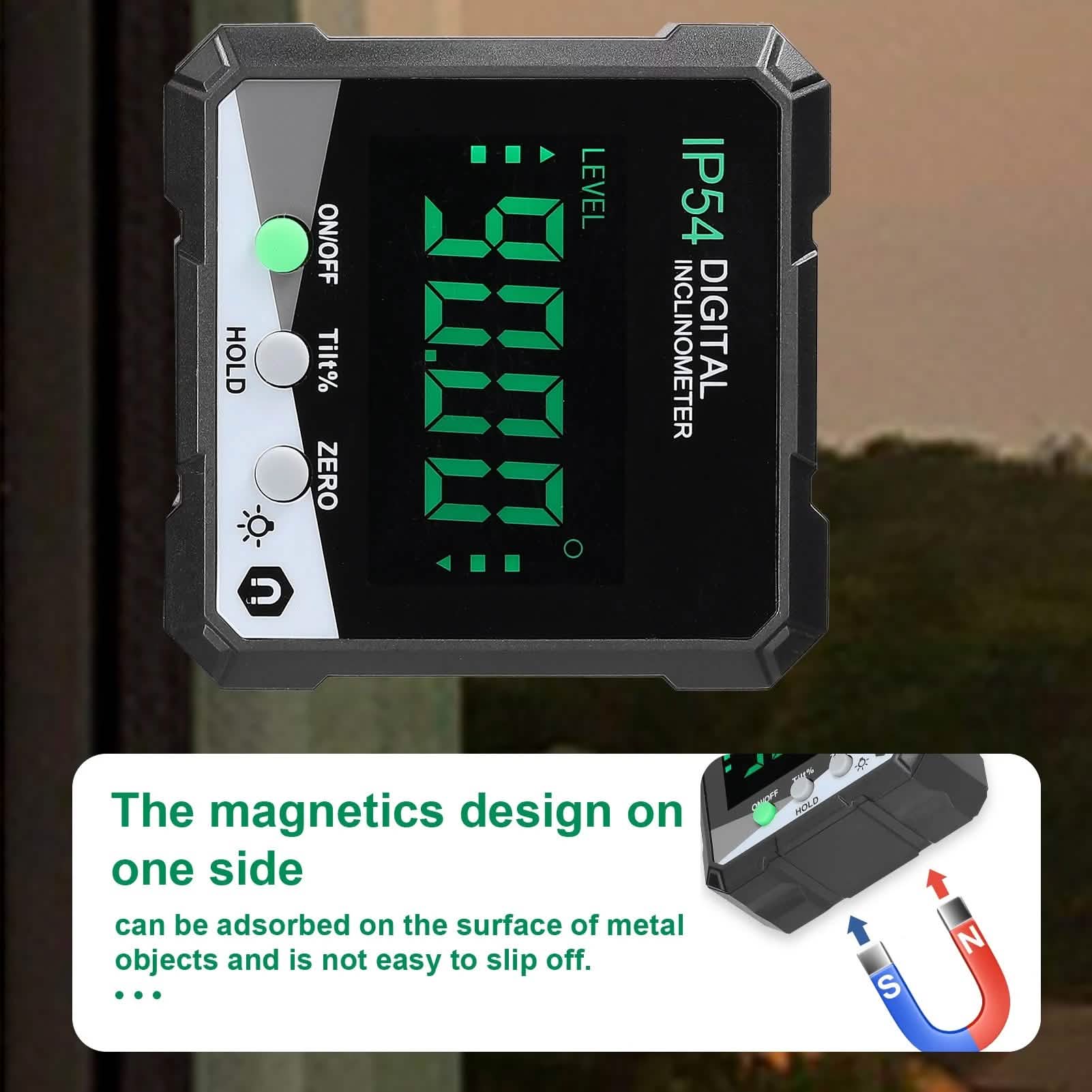 LCD Backlight Digital Protractor by DailySale