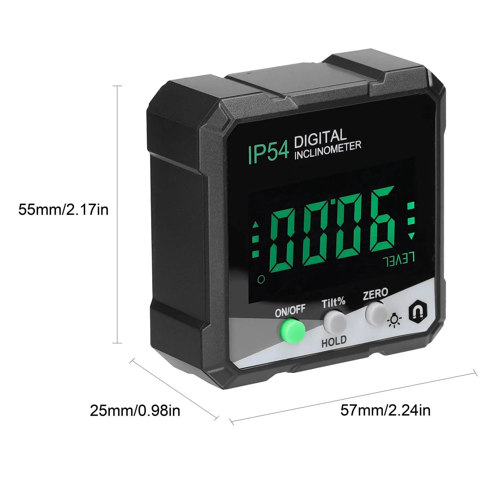LCD Backlight Digital Protractor by DailySale