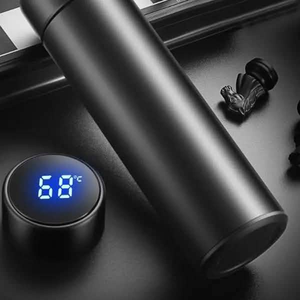 LCD Temperature Display Insulation Cup by DailySale