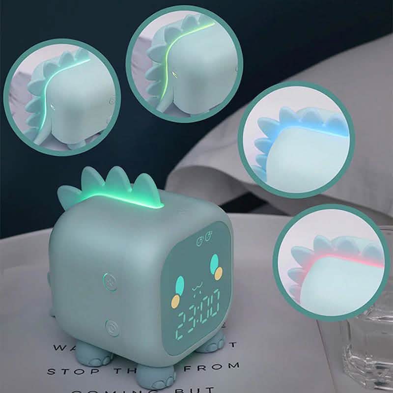Led Cartoon Alarm Clock Voice Control Digital by DailySale
