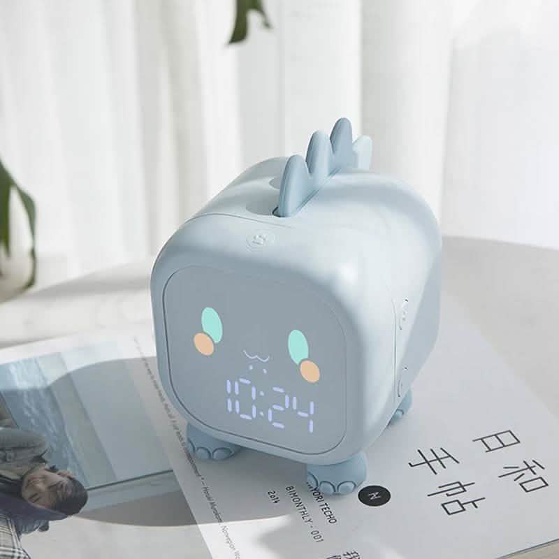 Led Cartoon Alarm Clock Voice Control Digital by DailySale