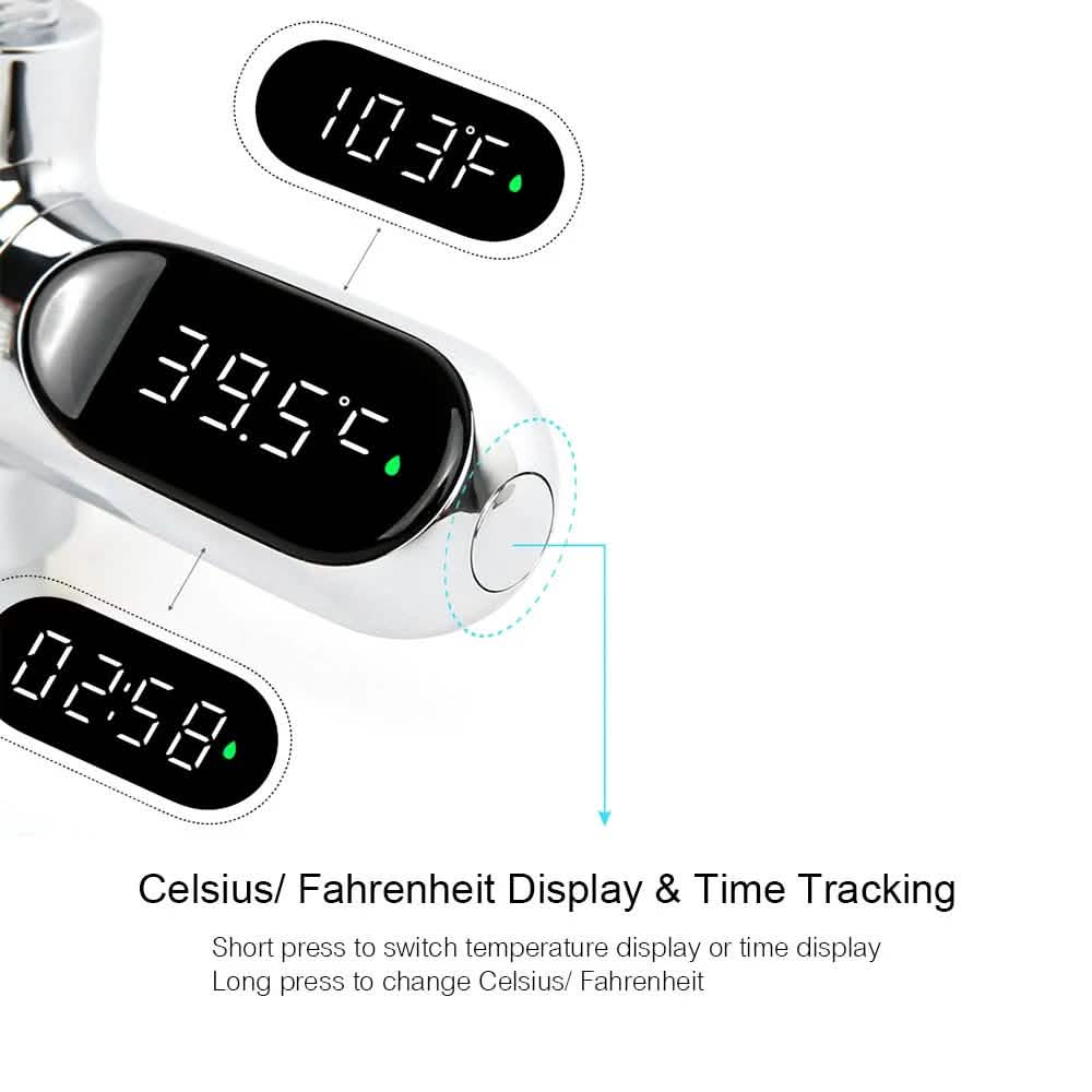 LED Digital Shower Thermometer by DailySale