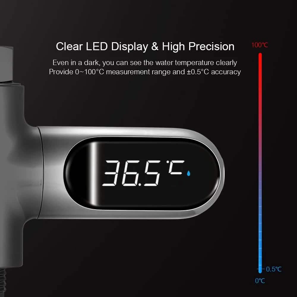 LED Digital Shower Thermometer by DailySale
