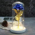 LED Glass Cover Simulation Foil Rose Flower by DailySale