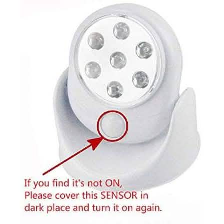 LED Light As Seen On TV Night Lights Cordless Induction Light Base by DailySale