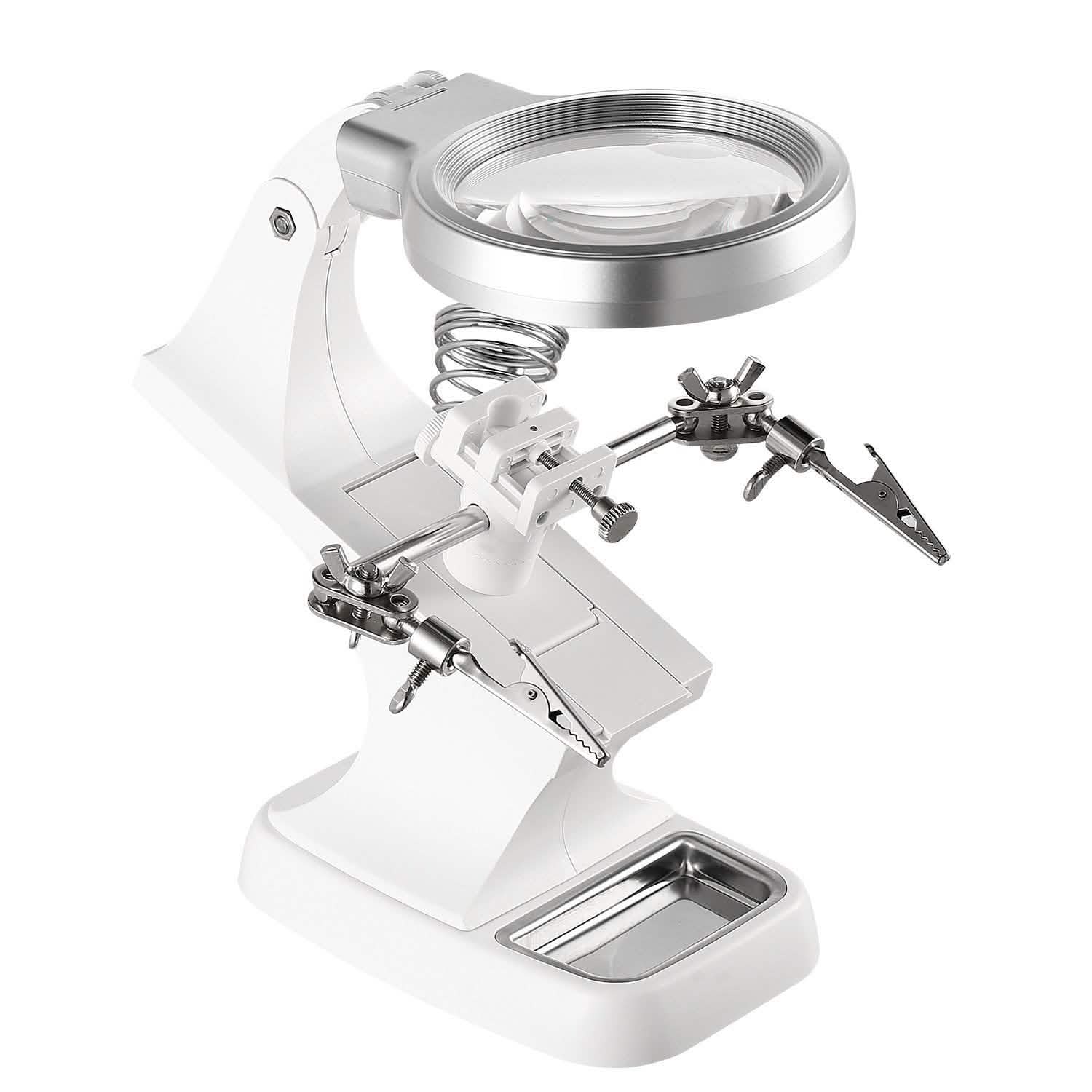 LED Lights Helping Hands Magnifying Glass by DailySale