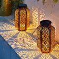 LED Metal Lantern Solar Lamp by DailySale