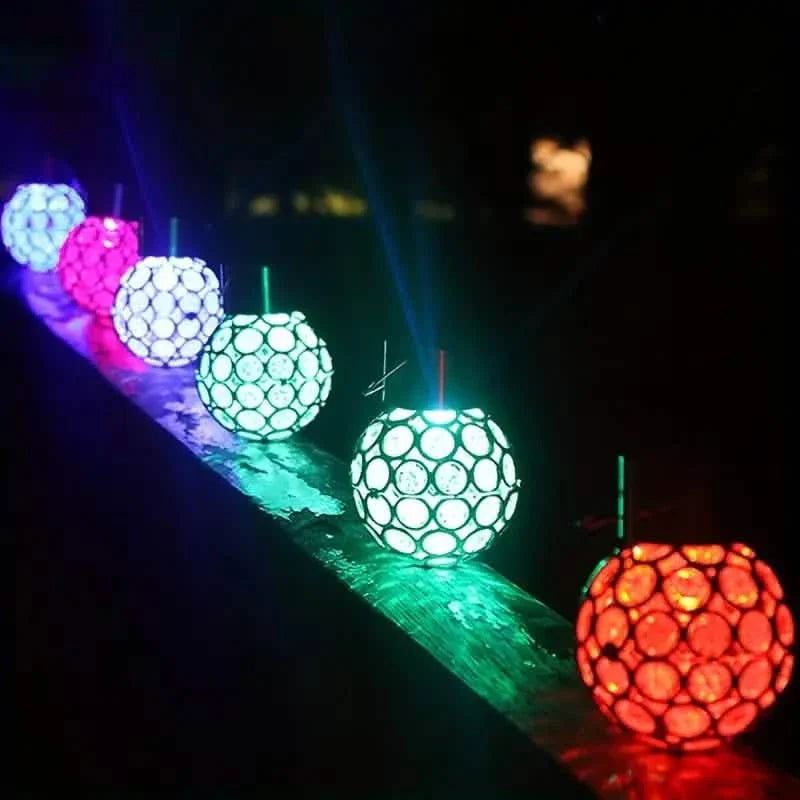 LED Outdoor Solar Lights Garden Light Chandelier Hanging Lamp by DailySale
