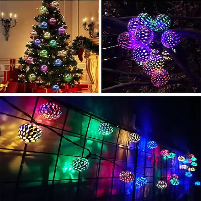 LED Outdoor Solar String Lights by DailySale