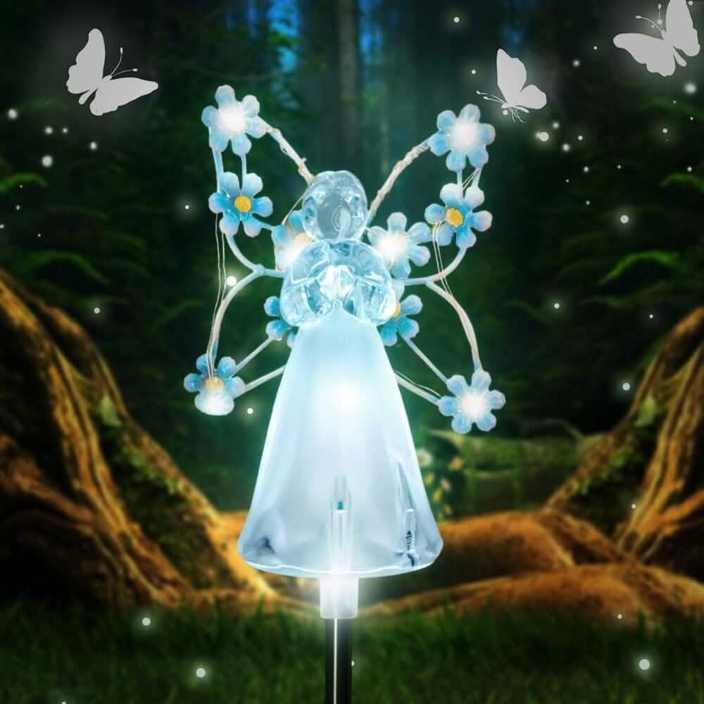 LED Solar Angel Garden Stake Lights by DailySale