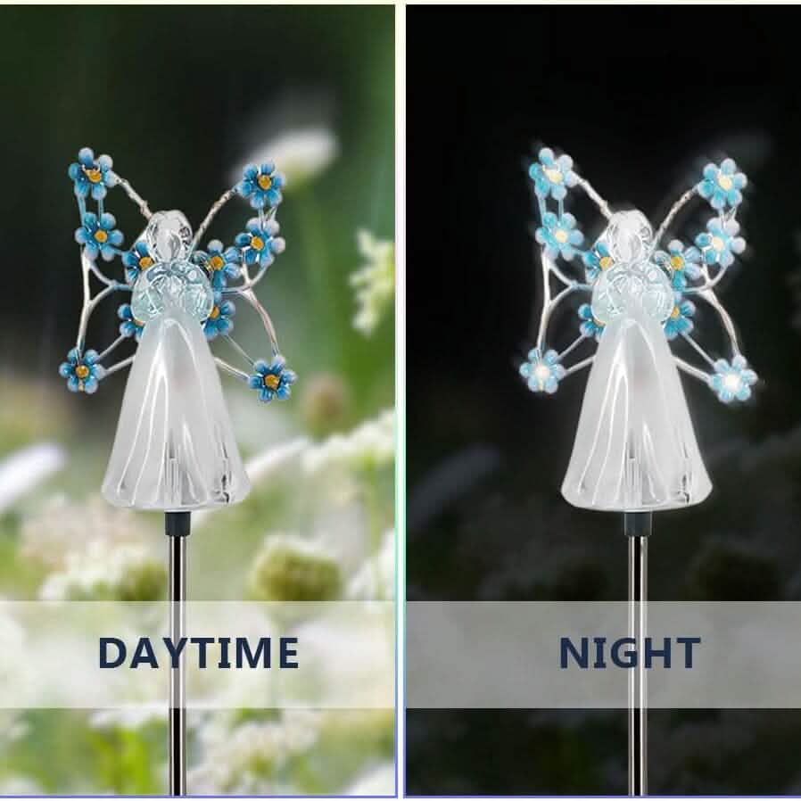 LED Solar Angel Garden Stake Lights by DailySale
